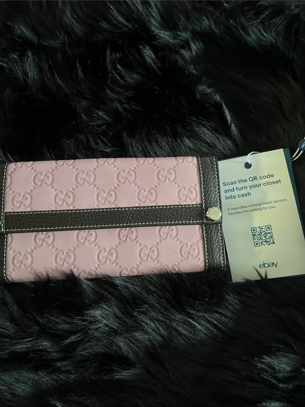 NWT Authentic Gucci Continental Wallet